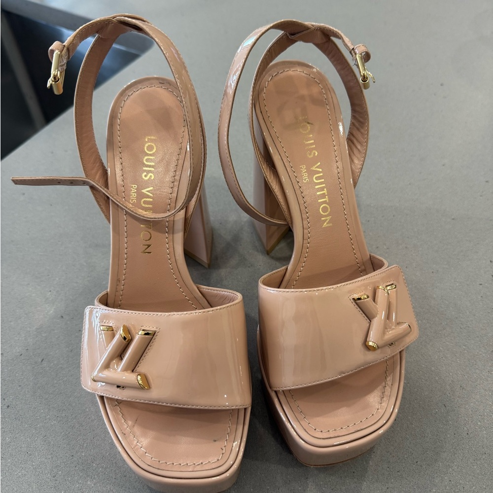 Louis Vuitton Shake Platform Heels